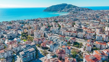 Пентхаус 4+1 под гражданство в центральной части Аланьи, 1000 м до моря - Ракурс 20