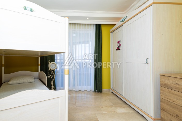 Недорогая квартира 2+1 с видом на горы и море в районе Тосмур - Ракурс 12