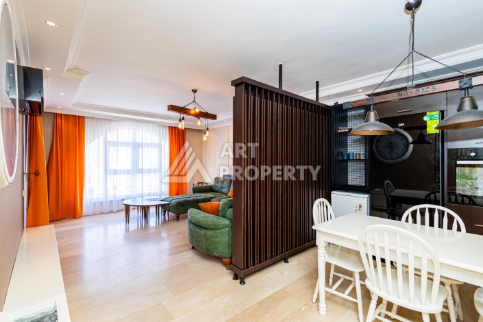 Недорогая квартира 2+1 с видом на горы и море в районе Тосмур - Ракурс 16