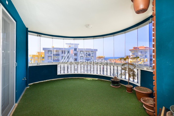 Недорогая квартира 2+1 с видом на горы и море в районе Тосмур - Ракурс 20