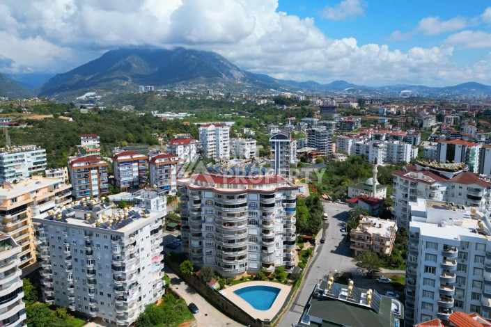 Недорогая квартира 2+1 с видом на горы и море в районе Тосмур - Ракурс 35