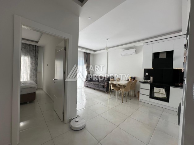 Стильная квартира 1+1 в новом комплексе 2022 года в Махмутларе, 700 м до моря - Ракурс 1