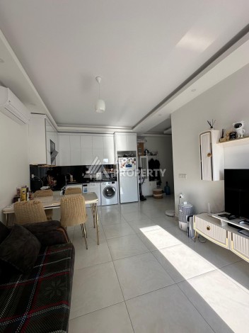 Стильная квартира 1+1 в новом комплексе 2022 года в Махмутларе, 700 м до моря - Ракурс 6