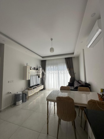 Стильная квартира 1+1 в новом комплексе 2022 года в Махмутларе, 700 м до моря - Ракурс 8