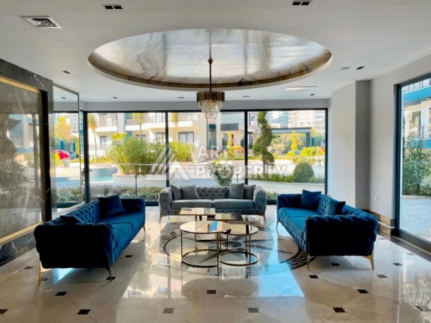 Стильная квартира 1+1 в новом комплексе 2022 года в Махмутларе, 700 м до моря - Ракурс 13