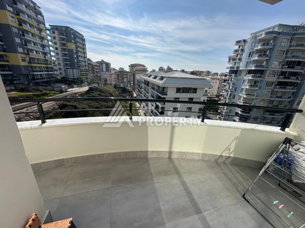 Стильная квартира 1+1 в новом комплексе 2022 года в Махмутларе, 700 м до моря - Ракурс 16