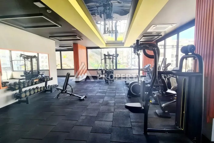 Стильная квартира 1+1 в новом комплексе 2022 года в Махмутларе, 700 м до моря - Ракурс 24