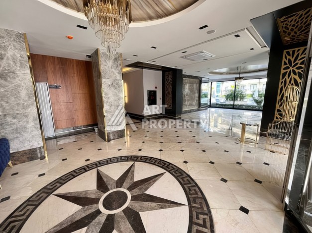 Стильная квартира 1+1 в новом комплексе 2022 года в Махмутларе, 700 м до моря - Ракурс 29