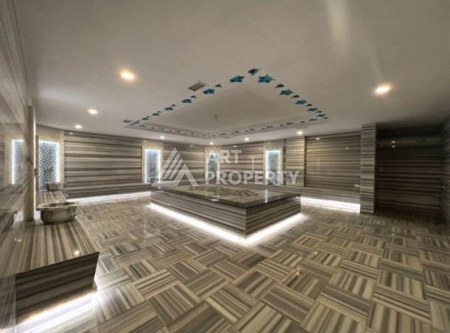 Меблированная квартира 1+1 в элитной резиденции в Каргыджаке, всего 100 м от моря - Ракурс 5