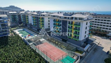 Меблированная квартира 1+1 в элитной резиденции в Каргыджаке, всего 100 м от моря - Ракурс 9