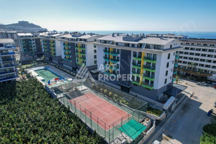 Меблированная квартира 1+1 в элитной резиденции в Каргыджаке, всего 100 м от моря - Ракурс 8