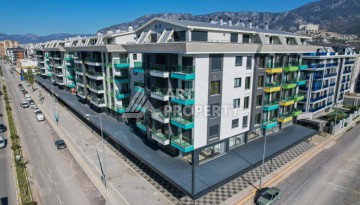 Меблированная квартира 1+1 в элитной резиденции в Каргыджаке, всего 100 м от моря - Ракурс 11