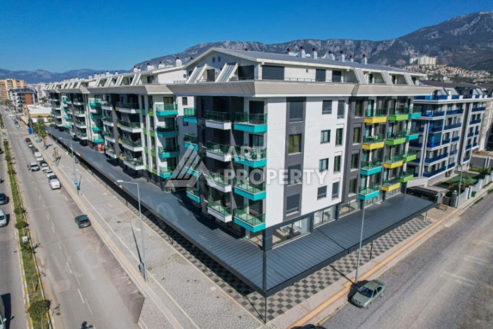 Меблированная квартира 1+1 в элитной резиденции в Каргыджаке, всего 100 м от моря - Ракурс 10