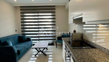 Меблированная квартира 1+1 в элитной резиденции в Каргыджаке, всего 100 м от моря - Ракурс 19