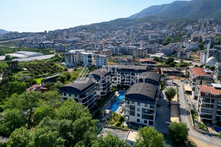 Новая квартира 1+1 в современном комплексе с развитой инфраструктурой в Верхней Обе - Ракурс 34