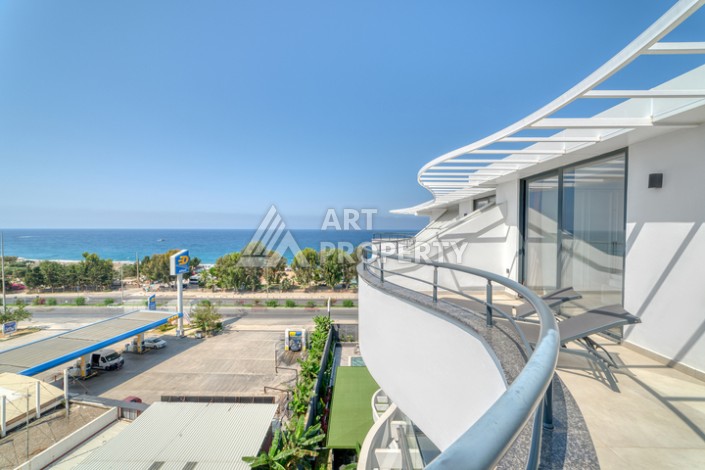 Видовая квартира 2+1 на первой береговой линии в районе Каргыджак - Ракурс 0