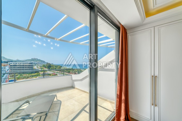 Видовая квартира 2+1 на первой береговой линии в районе Каргыджак - Ракурс 8