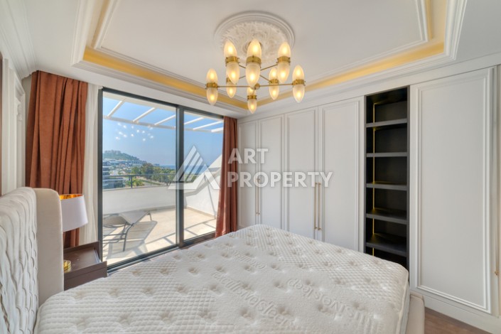 Видовая квартира 2+1 на первой береговой линии в районе Каргыджак - Ракурс 10