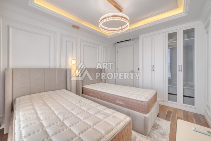 Видовая квартира 2+1 на первой береговой линии в районе Каргыджак - Ракурс 12