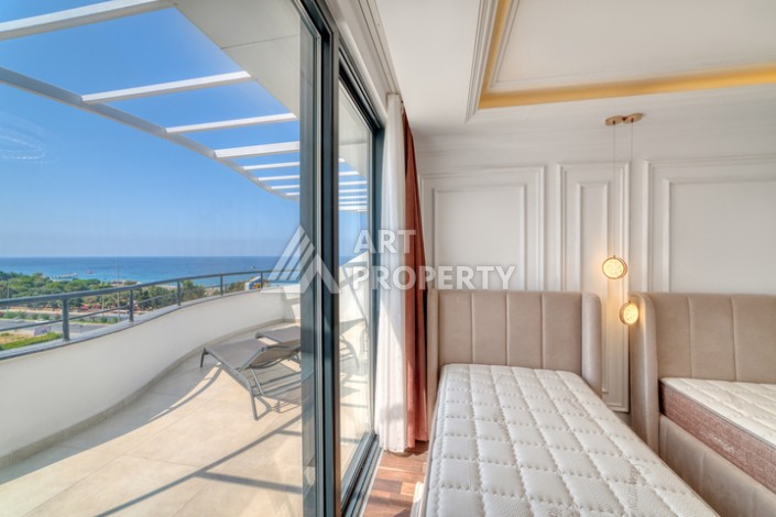 Видовая квартира 2+1 на первой береговой линии в районе Каргыджак - Ракурс 14