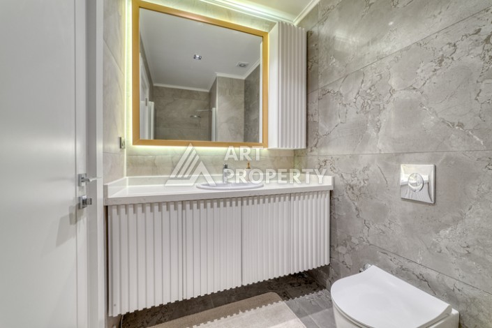 Видовая квартира 2+1 на первой береговой линии в районе Каргыджак - Ракурс 18