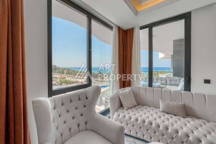 Видовая квартира 2+1 на первой береговой линии в районе Каргыджак - Ракурс 30