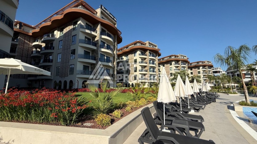 Доступная квартира 1+1 в элитном комплексе района Оба с лицензией на суточную аренду - Ракурс 3