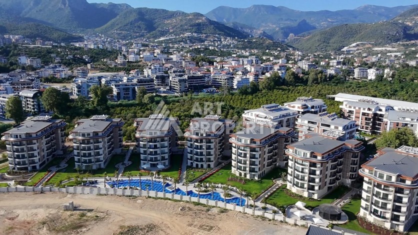 Доступная квартира 1+1 в элитном комплексе района Оба с лицензией на суточную аренду - Ракурс 4