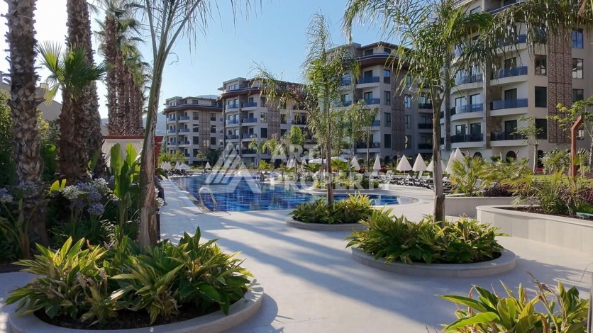 Доступная квартира 1+1 в элитном комплексе района Оба с лицензией на суточную аренду - Ракурс 21