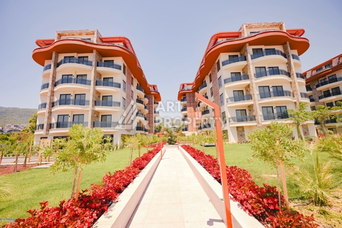 Доступная квартира 1+1 в элитном комплексе района Оба с лицензией на суточную аренду - Ракурс 25