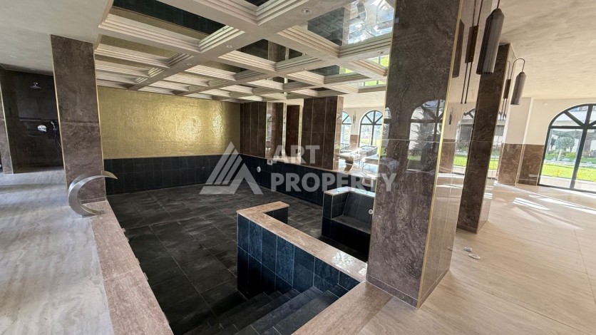 Доступная квартира 1+1 в элитном комплексе района Оба с лицензией на суточную аренду - Ракурс 33