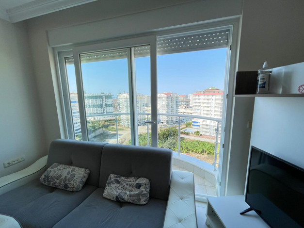 Меблированная квартира 2+1 с видом на горы и море в Махмутлар, 120 м2 - Ракурс 2