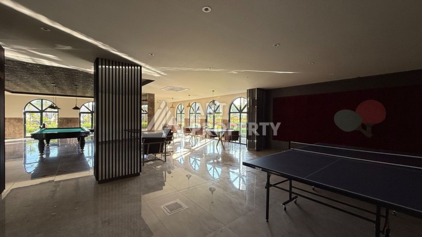 Доступная квартира 1+1 в элитном комплексе района Оба с лицензией на суточную аренду - Ракурс 37