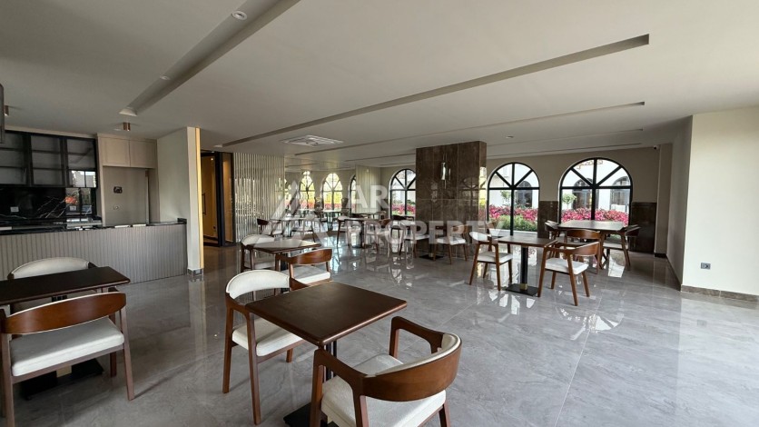 Доступная квартира 1+1 в элитном комплексе района Оба с лицензией на суточную аренду - Ракурс 40