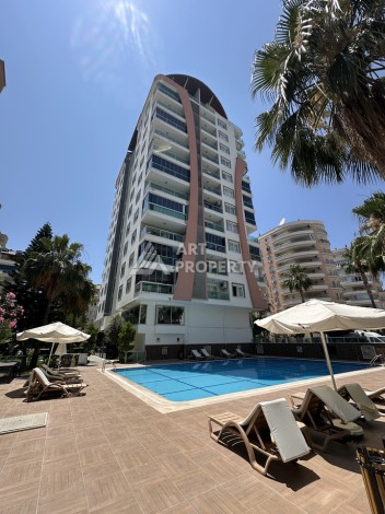 Квартира 2+1 с видом на море и горы в 5 минутах от пляжа в Махмутларе - Ракурс 0