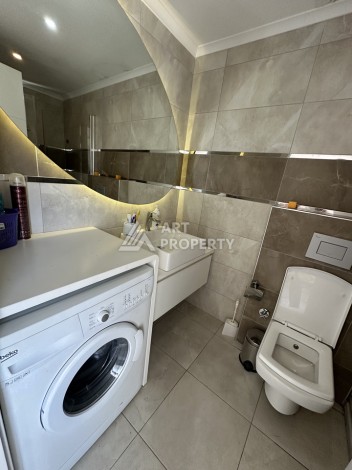 Квартира 2+1 с видом на море и горы в 5 минутах от пляжа в Махмутларе - Ракурс 8