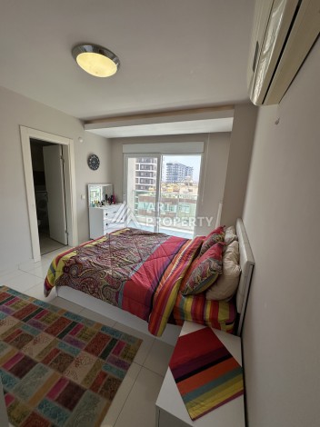 Квартира 2+1 с видом на море и горы в 5 минутах от пляжа в Махмутларе - Ракурс 9