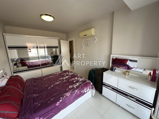 Квартира 2+1 с видом на море и горы в 5 минутах от пляжа в Махмутларе - Ракурс 14