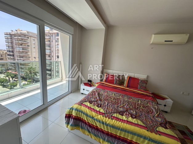 Квартира 2+1 с видом на море и горы в 5 минутах от пляжа в Махмутларе - Ракурс 16