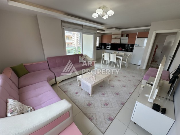 Квартира 2+1 с видом на море и горы в 5 минутах от пляжа в Махмутларе - Ракурс 17