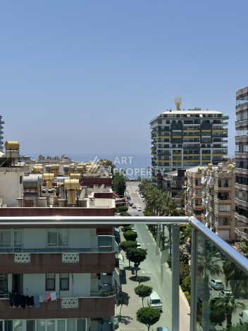 Квартира 2+1 с видом на море и горы в 5 минутах от пляжа в Махмутларе - Ракурс 40