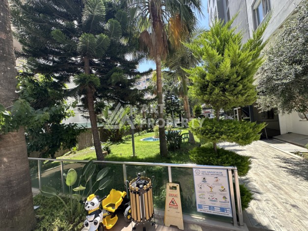 Квартира 2+1 с видом на море и горы в 5 минутах от пляжа в Махмутларе - Ракурс 43