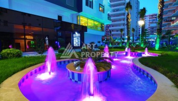 Квартира 2+1 с видом на море и горы в 5 минутах от пляжа в Махмутларе - Ракурс 37