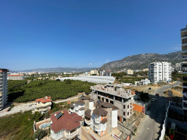 Меблированная квартира 2+1 с видом на горы и море в Махмутлар, 120 м2 - Ракурс 9