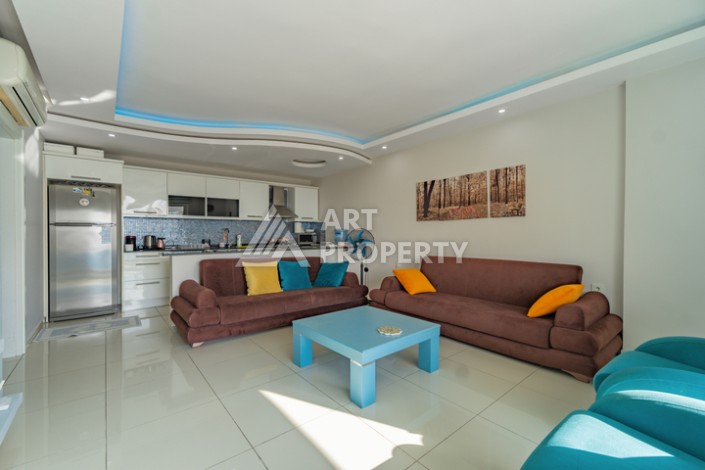 Просторная квартира 2+1 с мебелью в 200 м от моря. Махмутлар, Алания - Ракурс 1