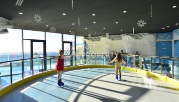 Квартира 1+1 с видом на море, 80 кв.м. Конаклы, Алания - Ракурс 3