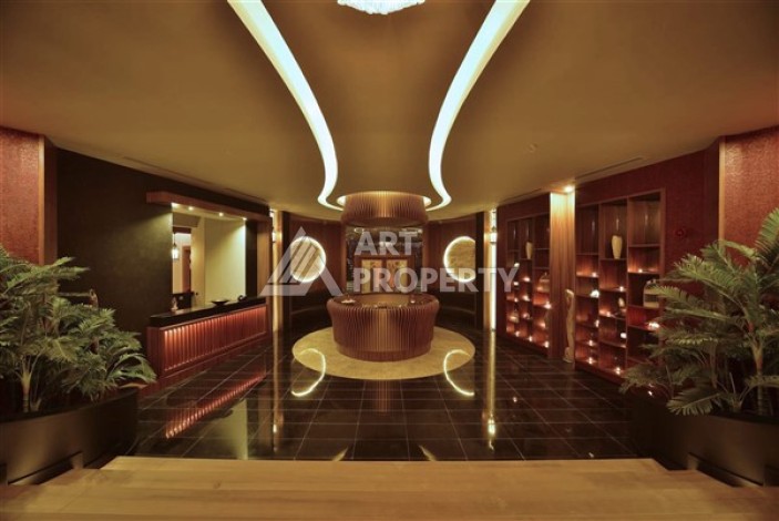 Квартира 1+1 с видом на море, 80 кв.м. Конаклы, Алания - Ракурс 4