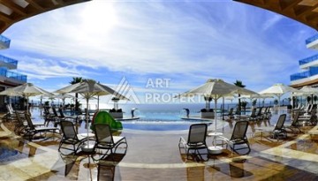 Квартира 1+1 с видом на море, 80 кв.м. Конаклы, Алания - Ракурс 9