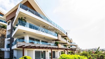 Квартира 1+1 с видом на море, 80 кв.м. Конаклы, Алания - Ракурс 14