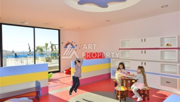 Квартира 1+1 с видом на море, 80 кв.м. Конаклы, Алания - Ракурс 15